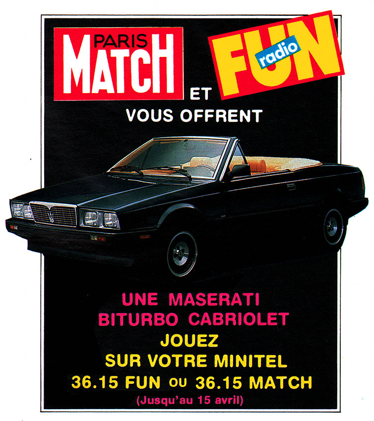Marque Match 1989