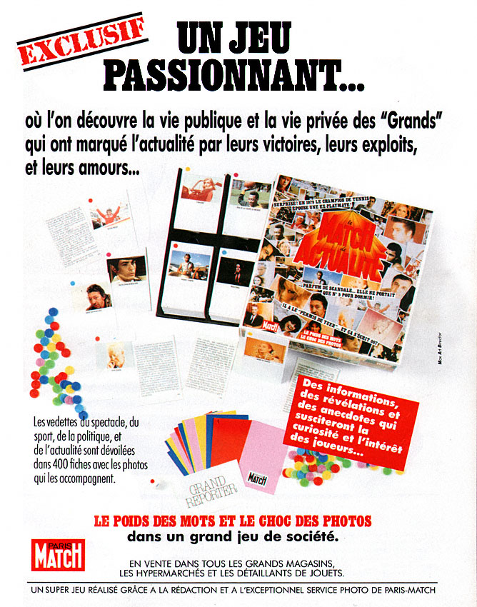 Publicit� Match 1990
