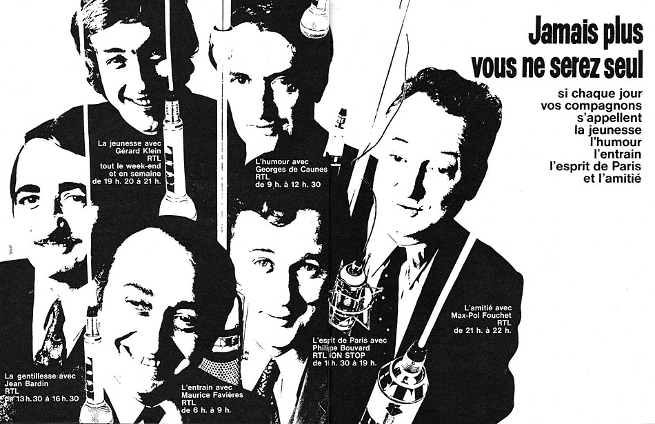 Marque Radio Luxembourg 1969