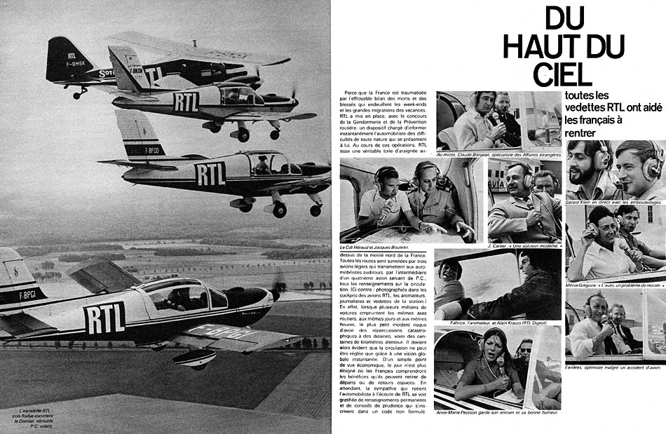 Marque Radio Luxembourg 1970