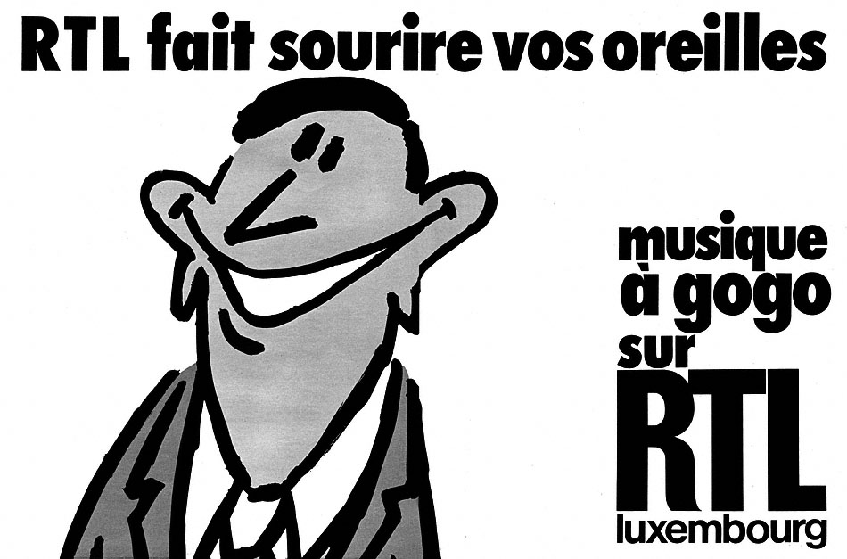 Marque Radio Luxembourg 1971