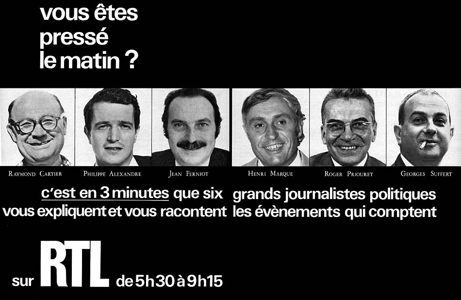 Marque Radio Luxembourg 1971