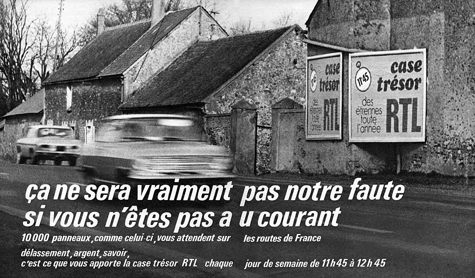 Marque Radio Luxembourg 1973