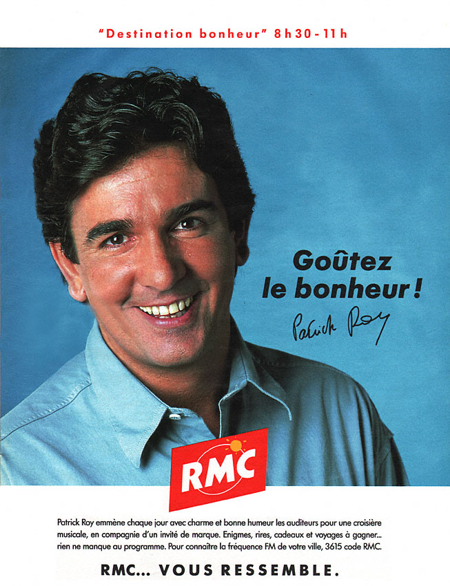 Publicit� Radio Monte Carlo 1991