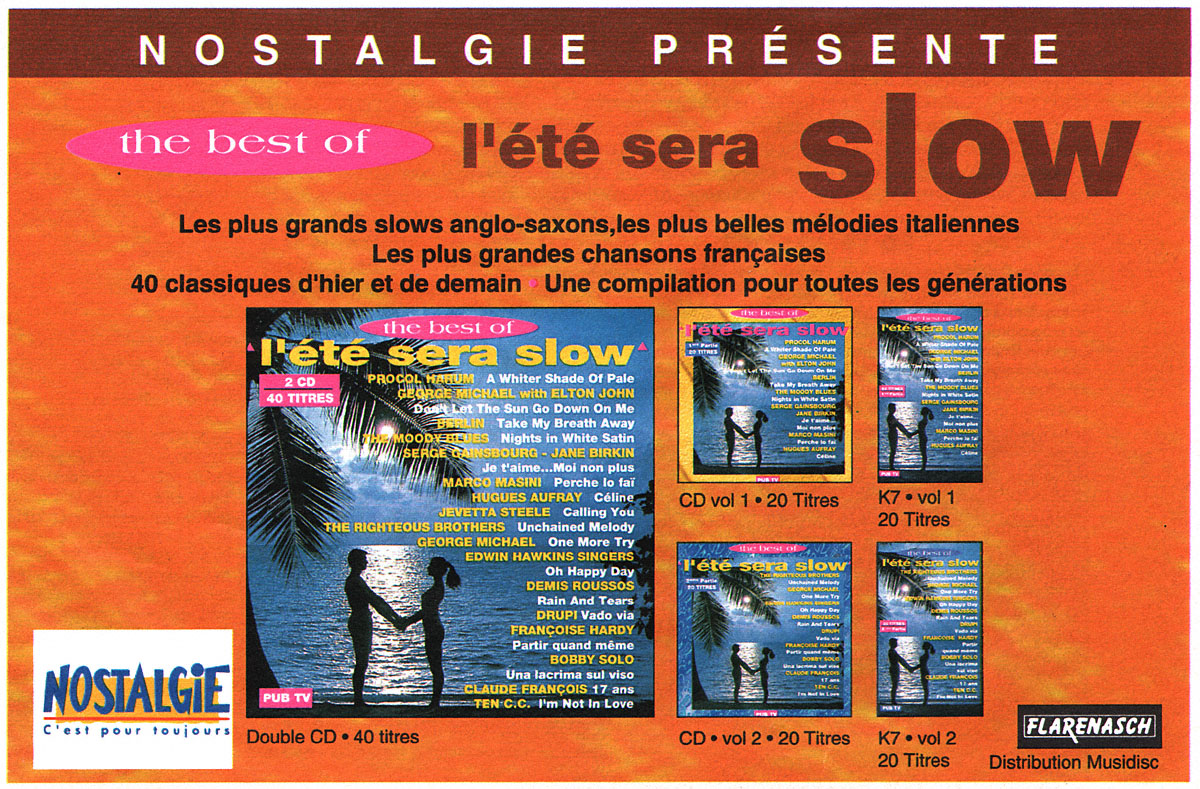 Publicit� Radio Nostalgie 1993