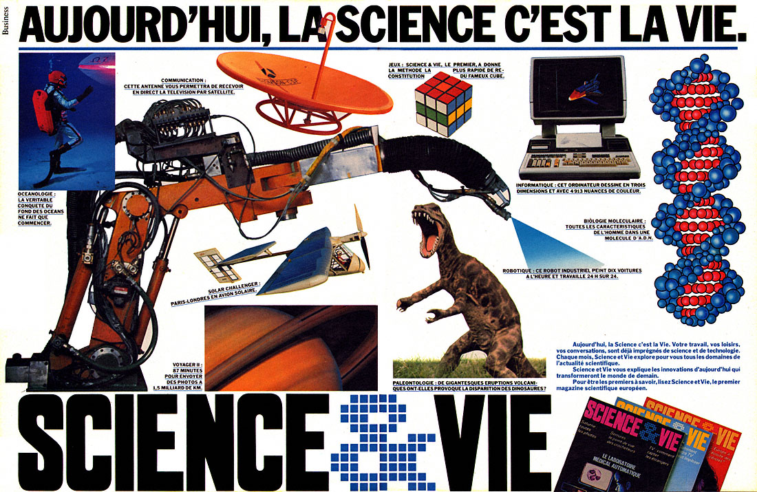 Publicit� Science & Vie 1981