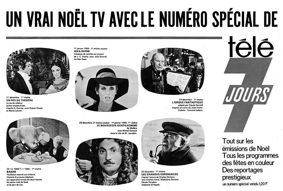 Marque Tele7jours 1968