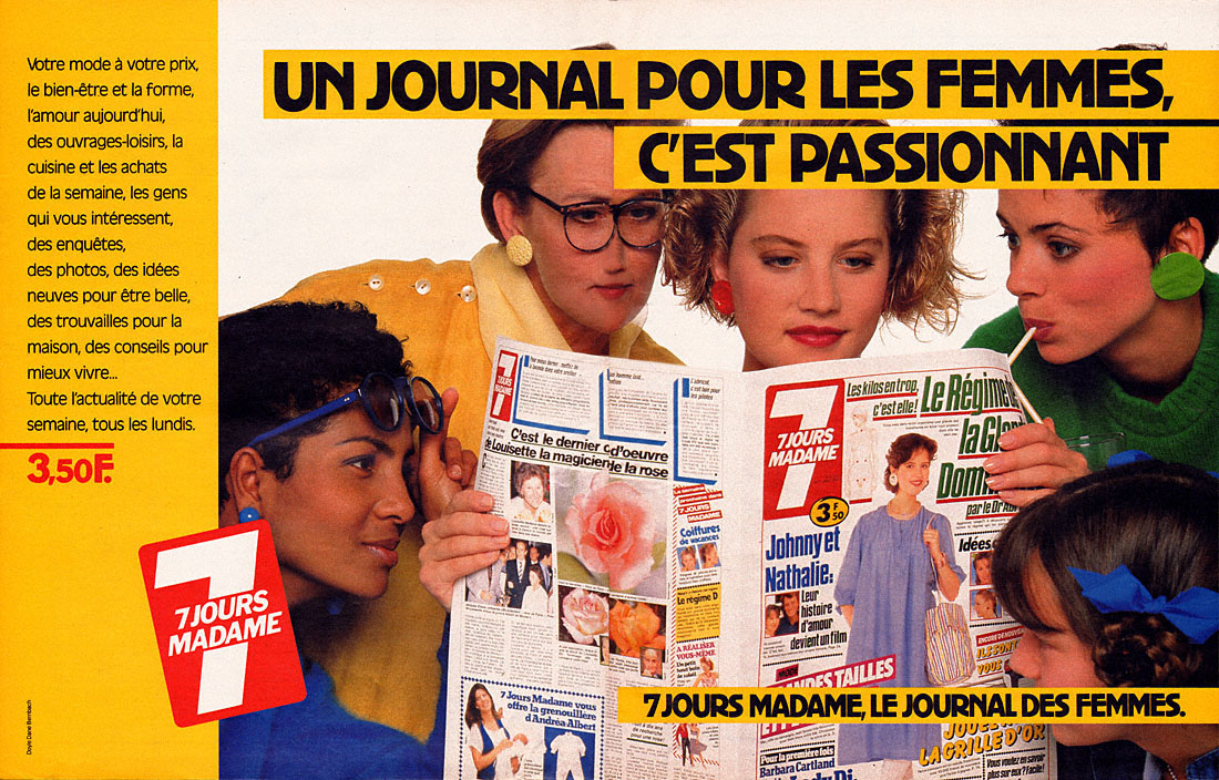 Publicit� Divers 1984