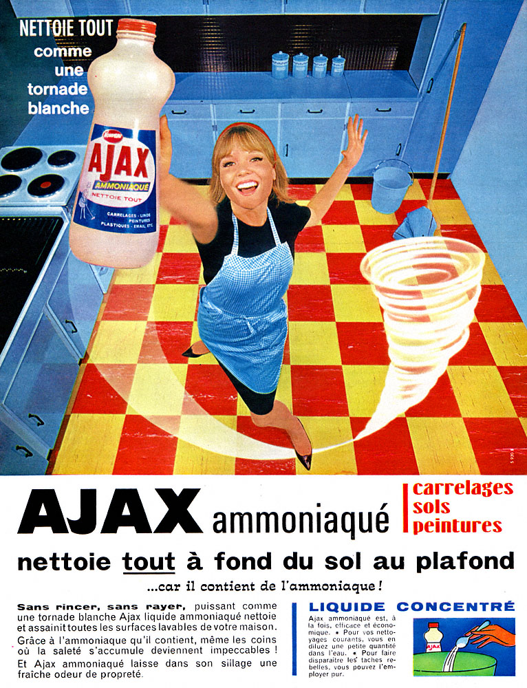 Publicit� Ajax 1964