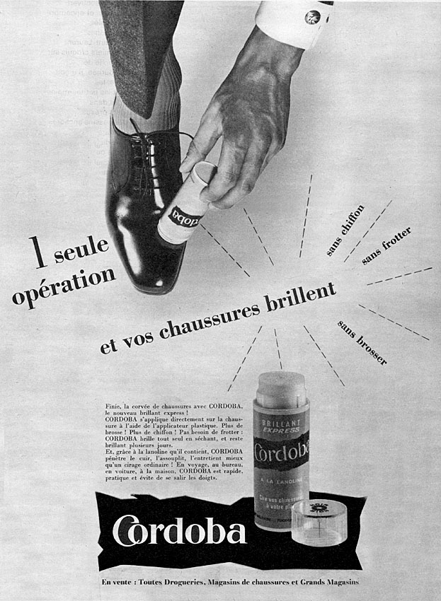 Publicit� Cordoba 1961