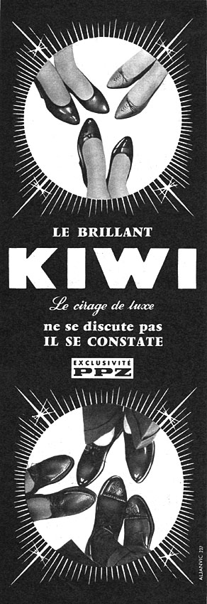 Publicit� Kiwi 1959