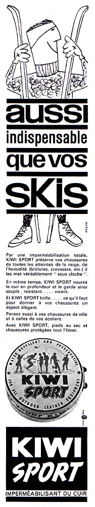 Publicit� Kiwi 1962