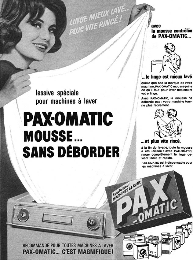 Publicit� Pax 1962