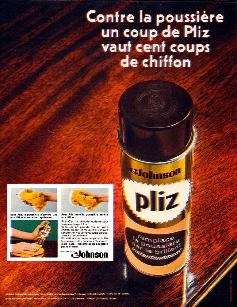 Publicit� Pliz 1968