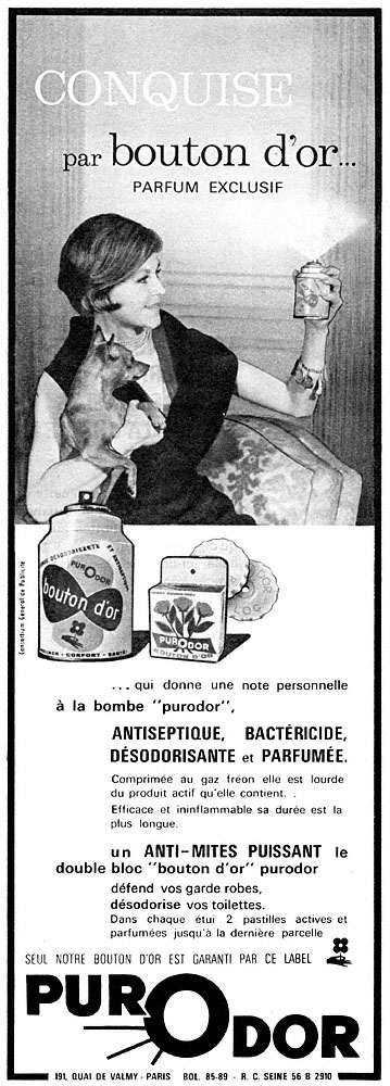 Publicit� PurOdor 1962