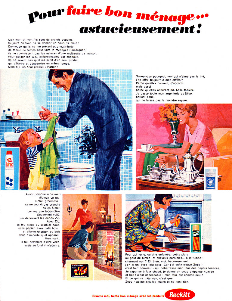 Publicit� Reckitt 1968