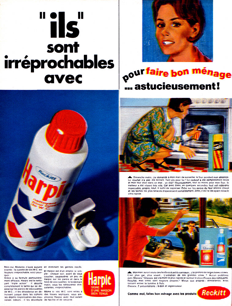 Publicit� Reckitt 1968