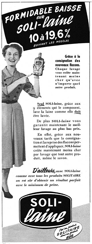 Marque Solitaire 1952