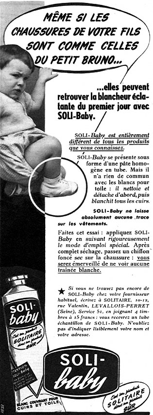 Marque Solitaire 1953