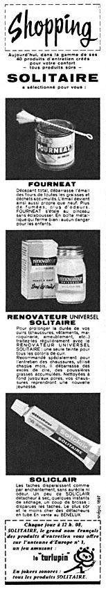 Marque Solitaire 1962