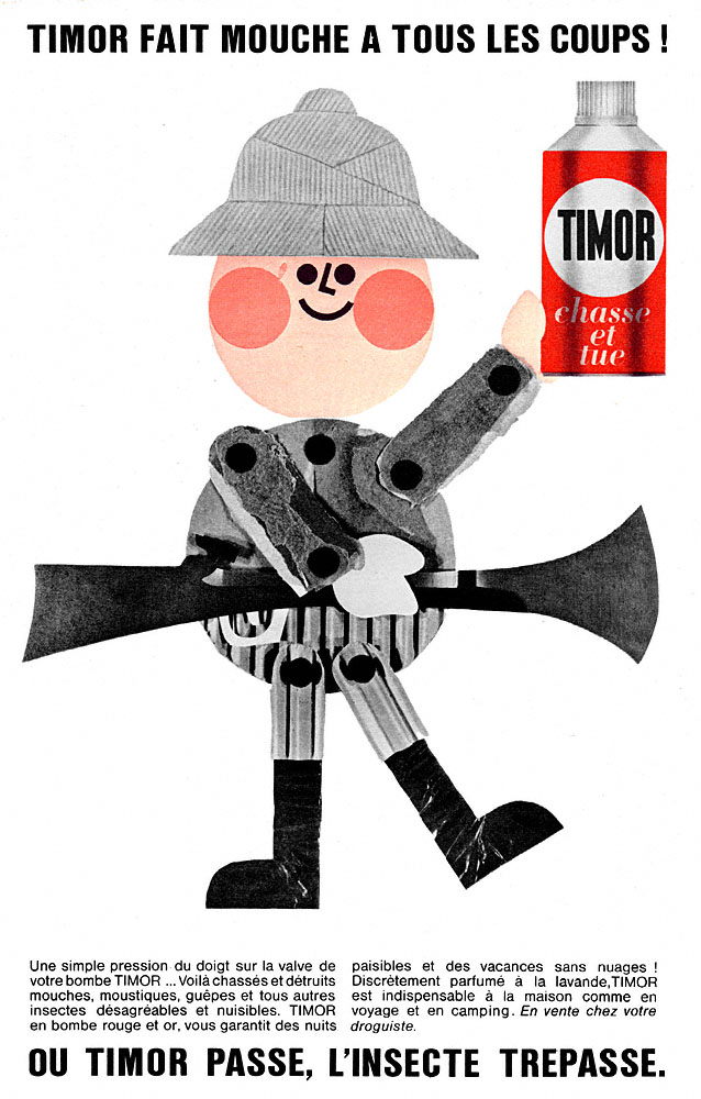 Publicit� Timor 1965