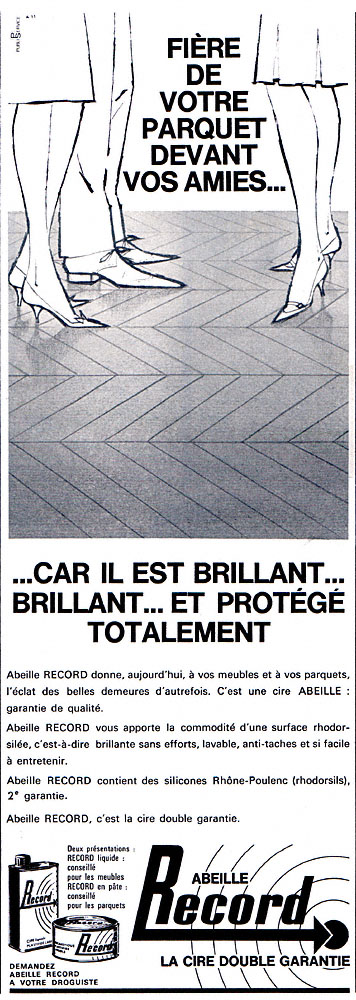 Publicit� Divers 1962