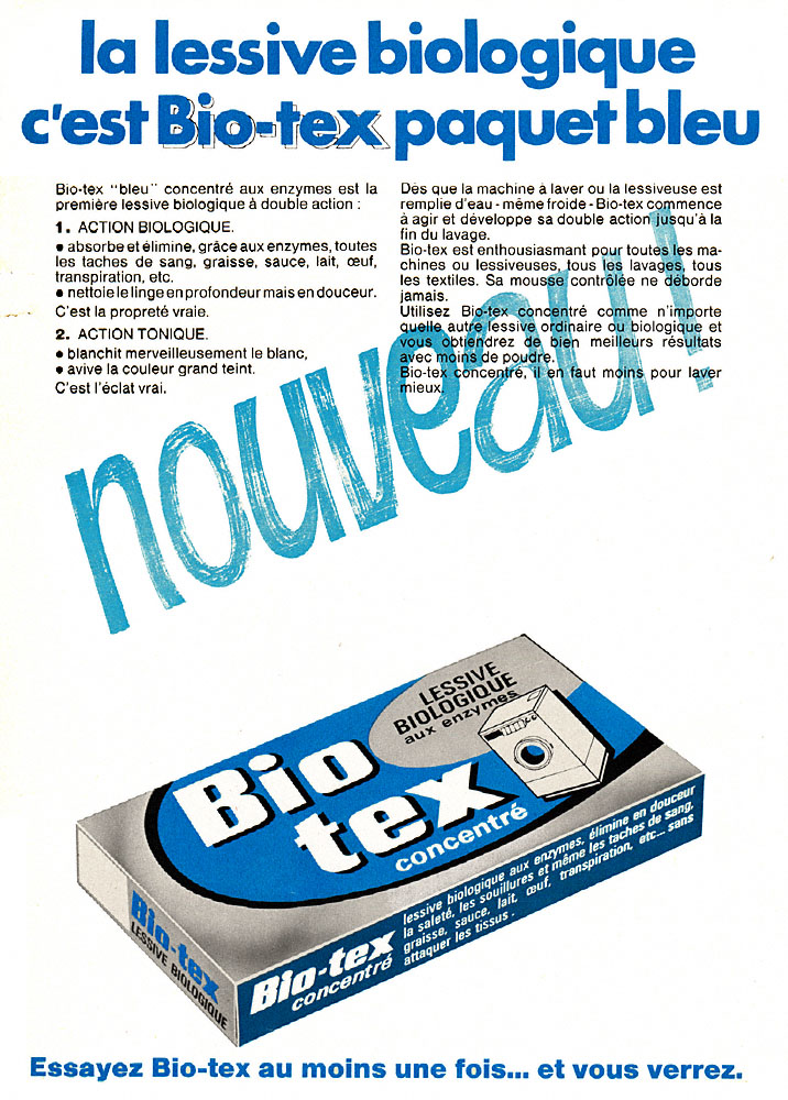 Publicit� Divers 1968