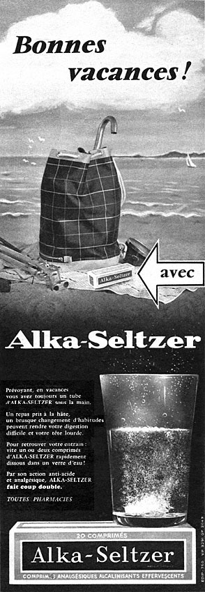 Marque Alka-Seltzer 1962