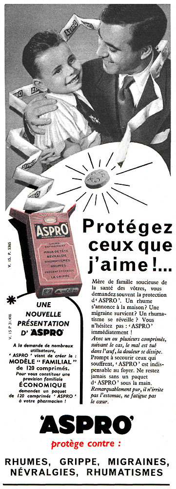 Marque Aspro 1954