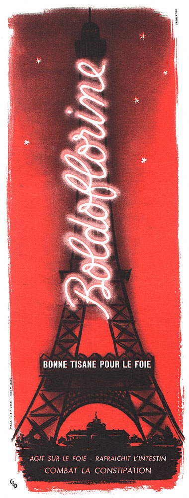 Marque Boldoflorine 1954