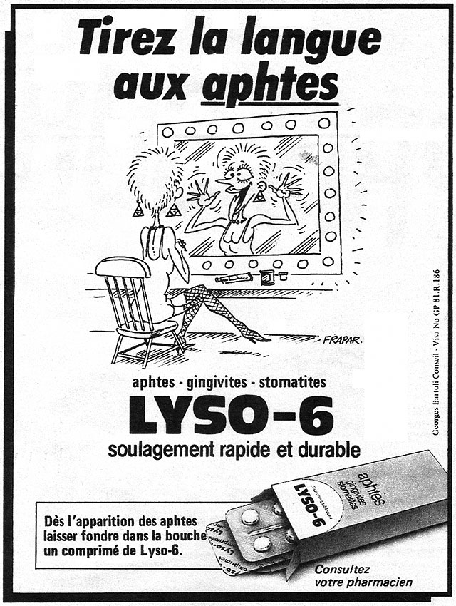 Publicit� Lyso-6 1985