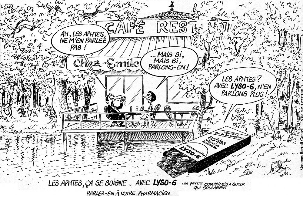 Publicit� Lyso-6 1986