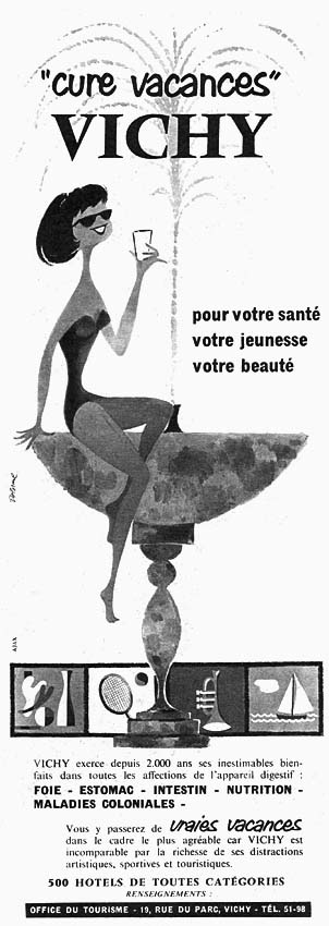 Publicit� Vichy 1960