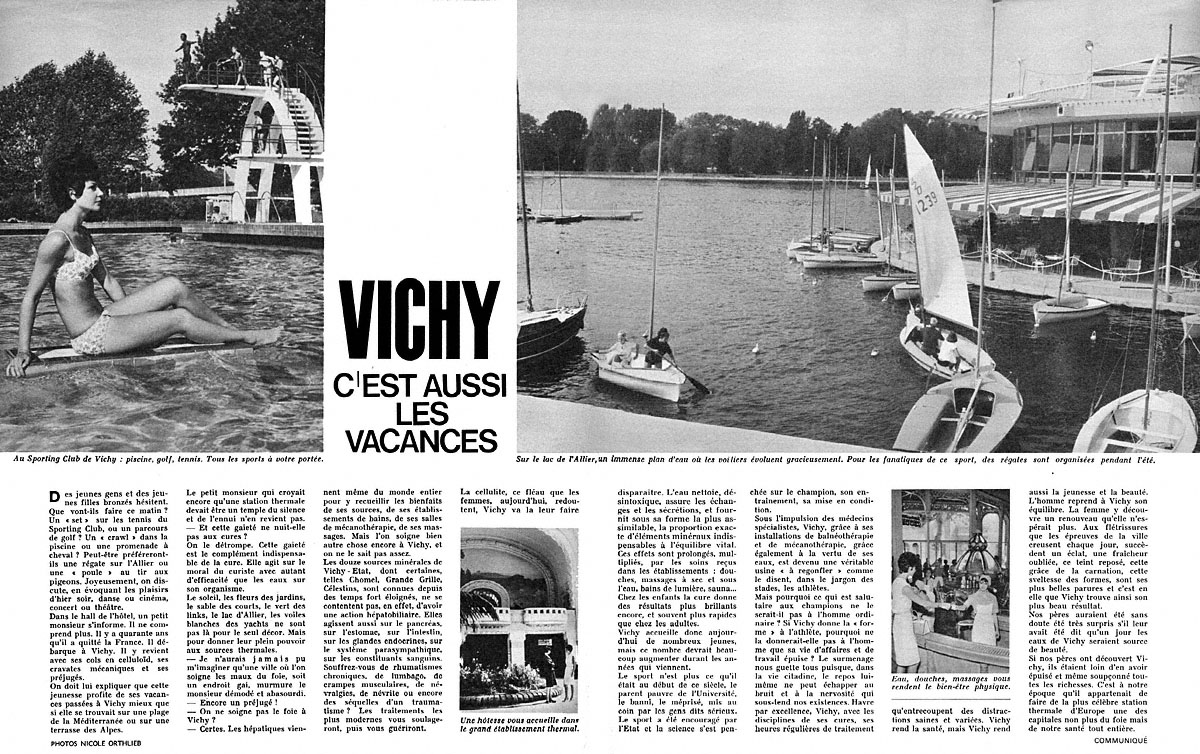 Publicit� Vichy 1968