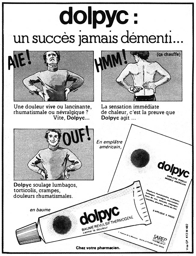 Publicit� Divers 1981