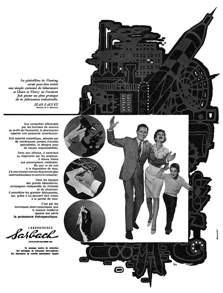 Publicit� Divers 1963