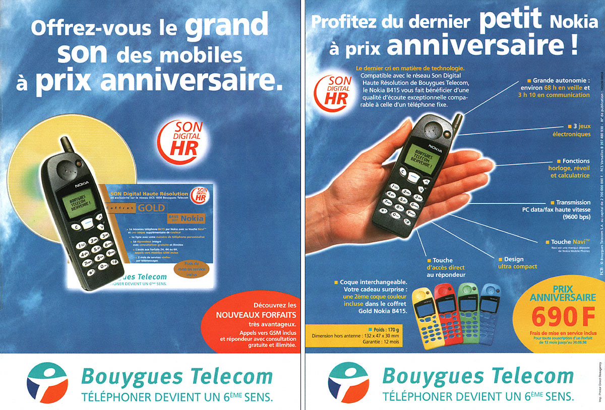 Marque Bouygues 1998