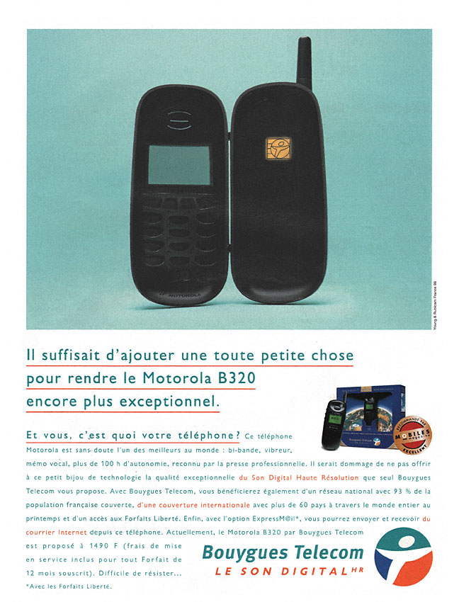 Marque Bouygues 1999