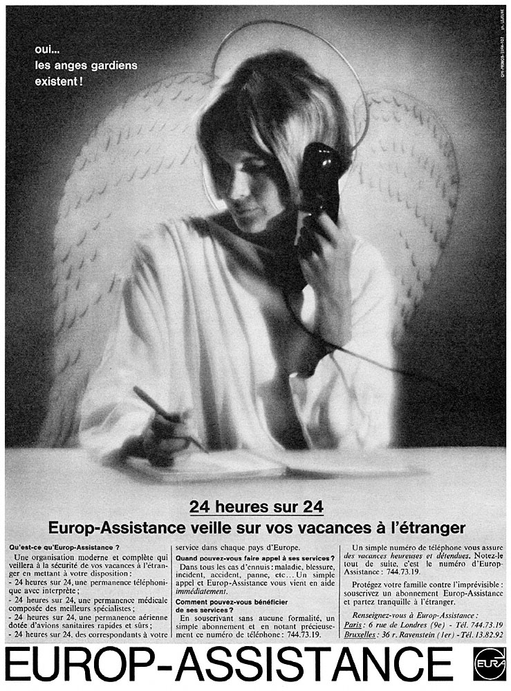 Publicit� Europ-Assistance 1965
