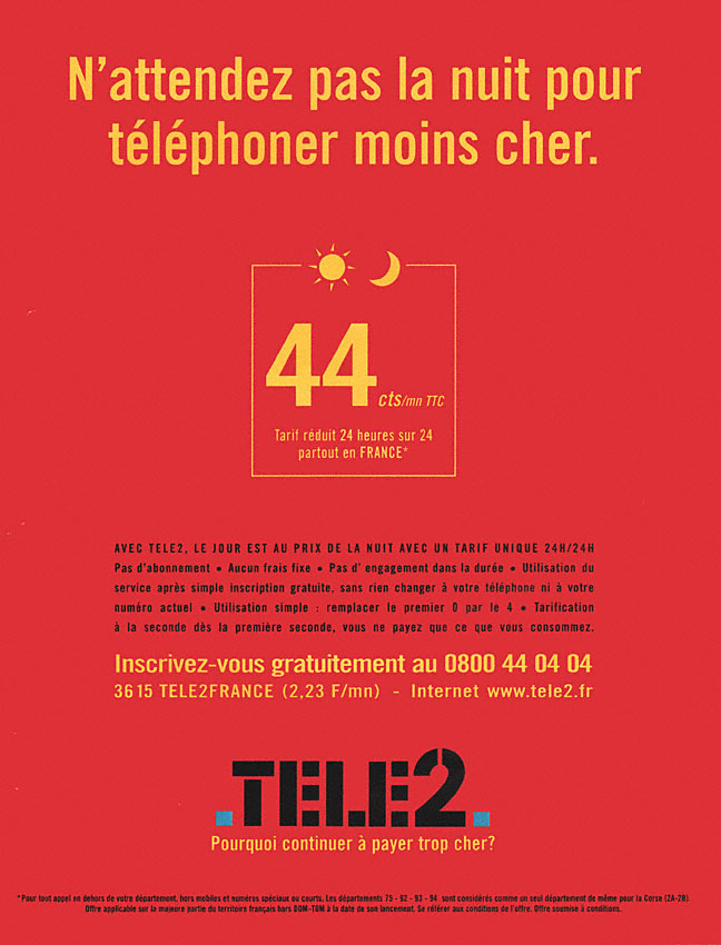 Marque Tele2 1999