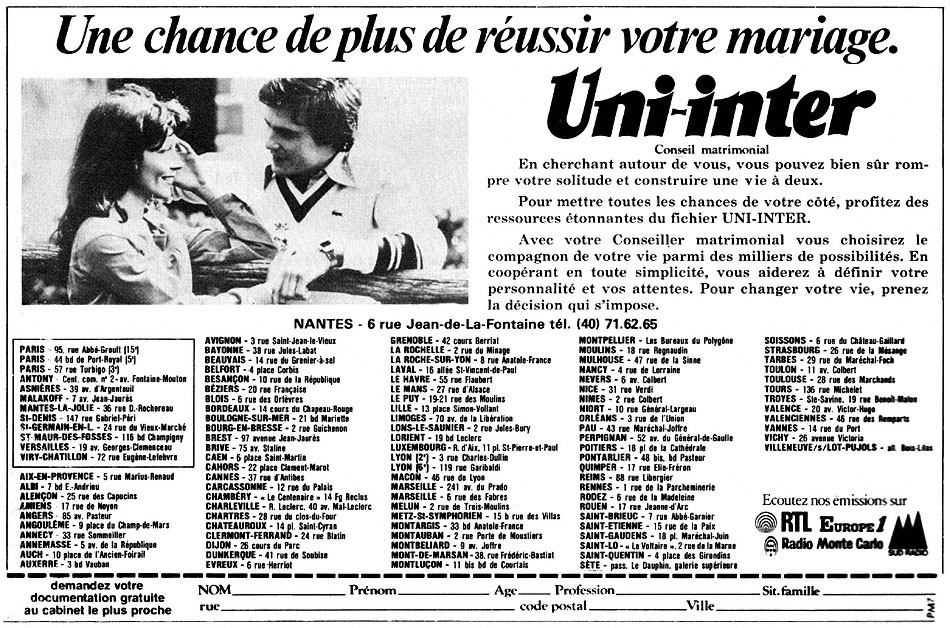 Marque Uni-Inter 1978