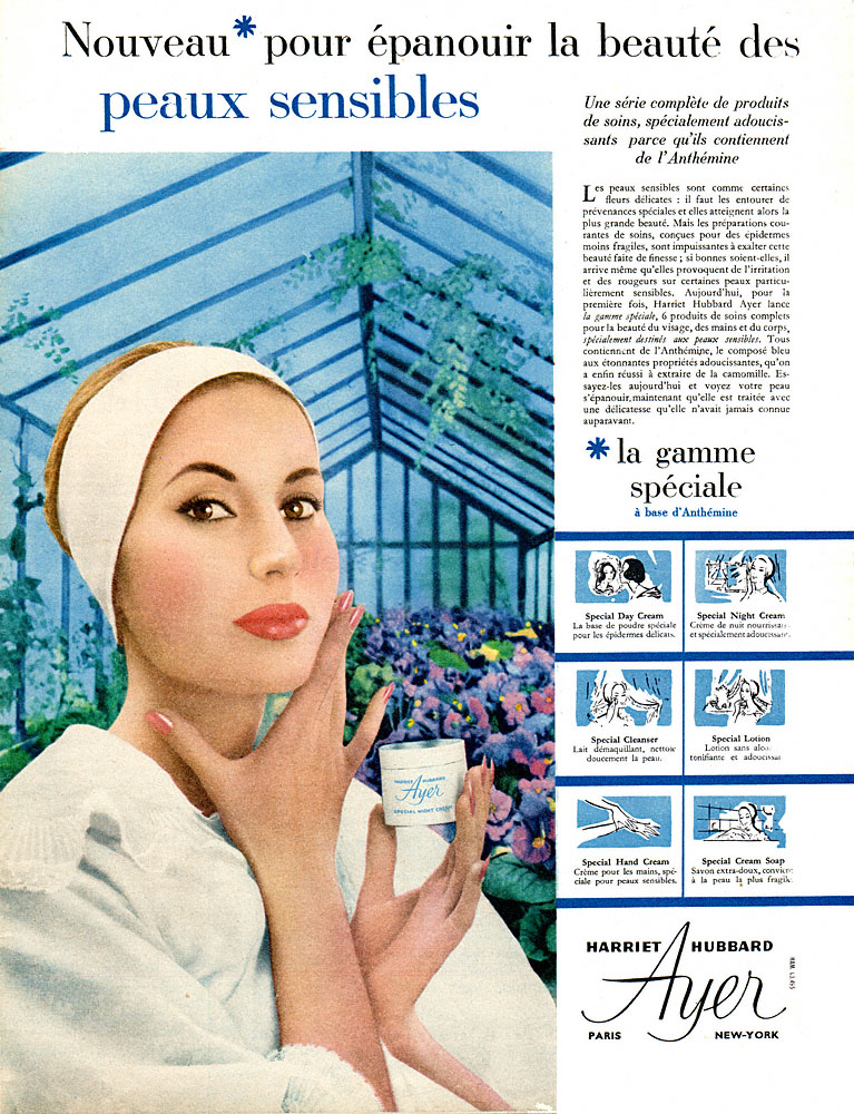 Publicit� Ayer 1958