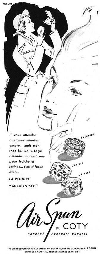 Marque Coty 1949