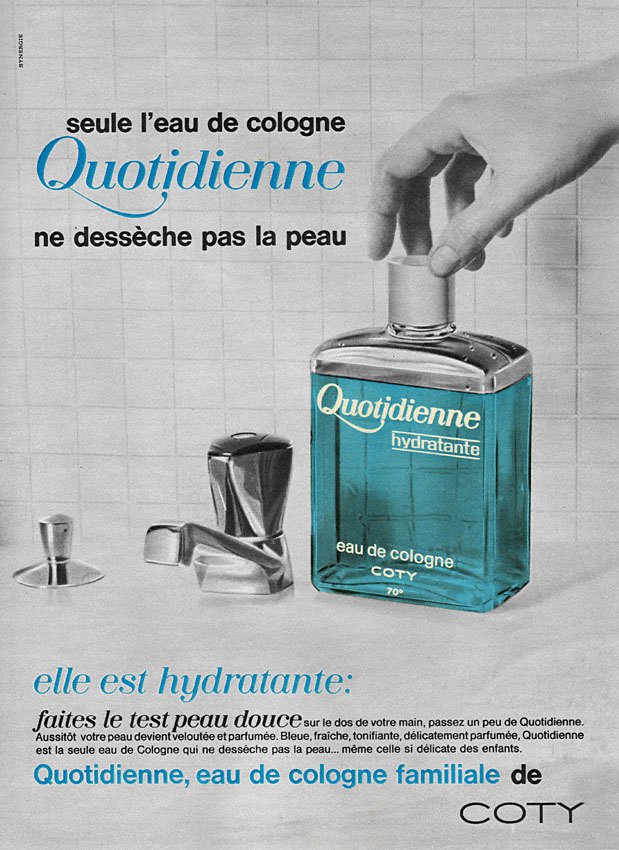 Publicit� Coty 1968
