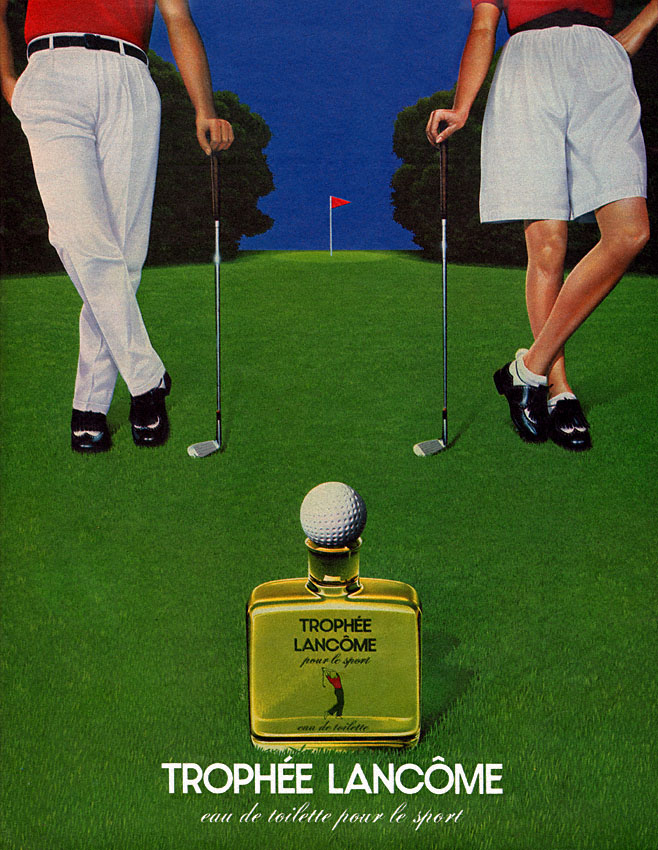 Publicit� Lanc�me 1983