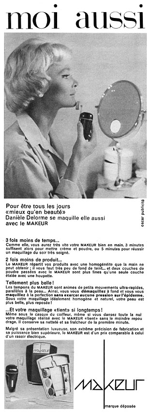 Publicit� Makeur 1959