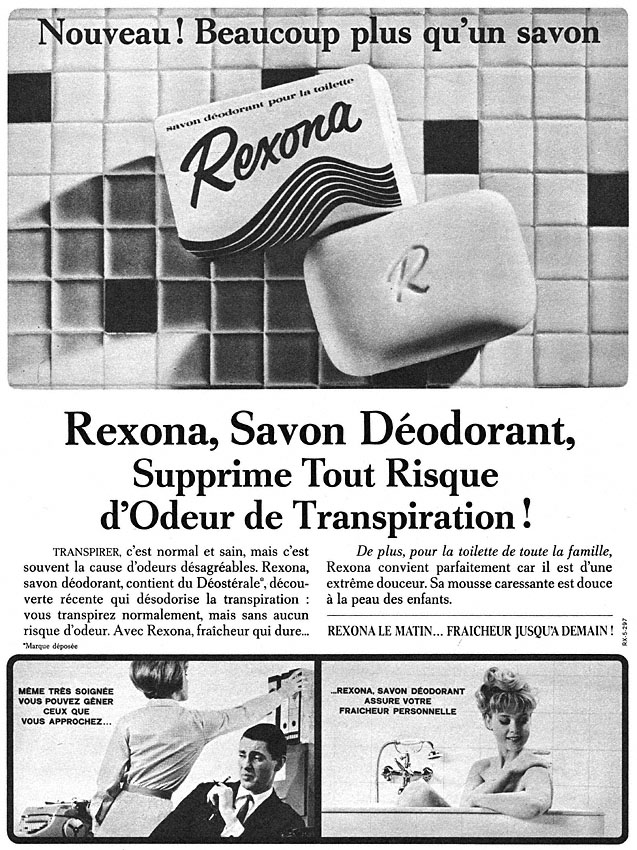 Marque Rexona 1964