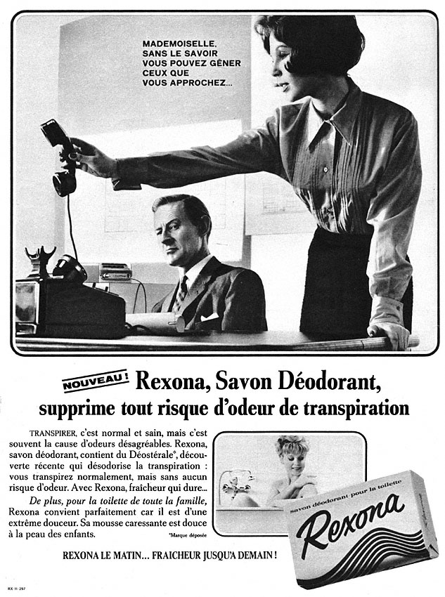 Marque Rexona 1964