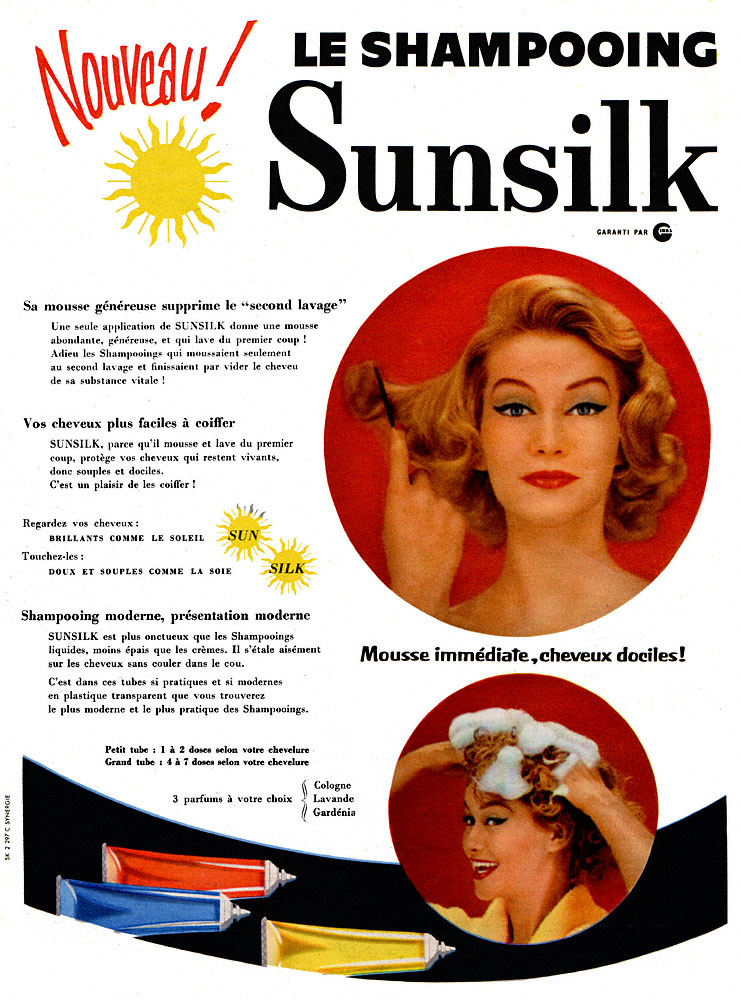 Marque Sunsilk 1957