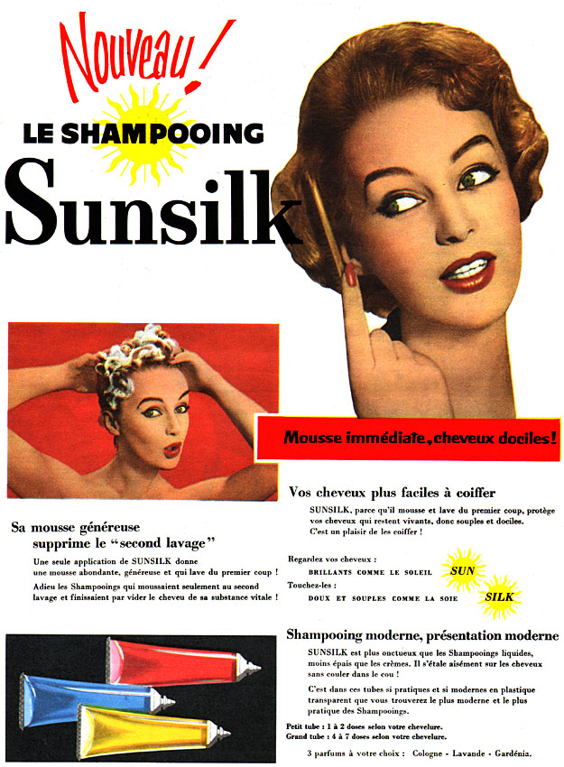 Marque Sunsilk 1957